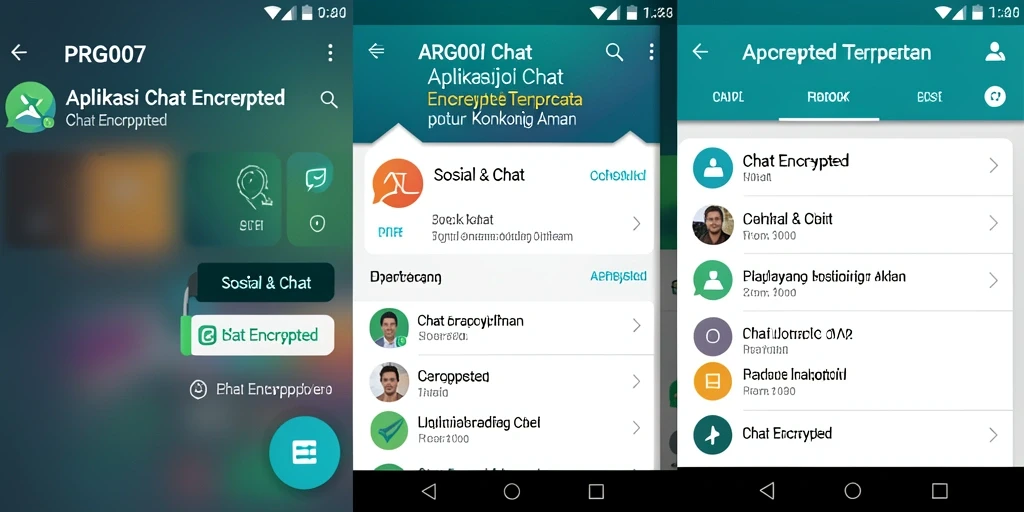 Tampilan antarmuka PRG007 yang menarik dan user-friendly.