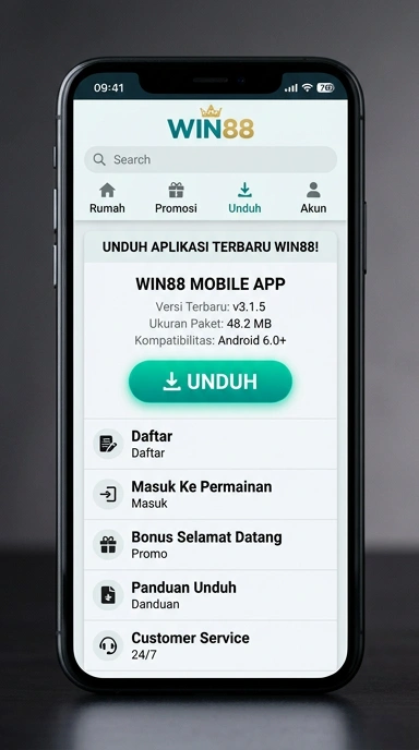 Panduan Unduh dan Instal APK win88 untuk Android